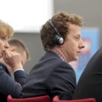 26.04.2016 Kielce. Eksperci z Komisji Europejskiej, Banku Światowego i przedstawiciele Ministerstwa Rozwoju spotkali się w Targach Kielce w celu omówienia wspierania regionów słabo rozwijających się. / Jarosław Kubalski / Radio Kielce