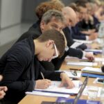 26.04.2016 Kielce. Eksperci z Komisji Europejskiej, Banku Światowego i przedstawiciele Ministerstwa Rozwoju spotkali się w Targach Kielce w celu omówienia wspierania regionów słabo rozwijających się. / Jarosław Kubalski / Radio Kielce