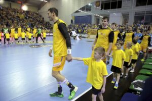 27.04.2016 Kielce. Mecz Ligi Mistrzów Vive Tauron Kielce - SG Flensburg Handewitt. / Jarosław Kubalski / Radio Kielce