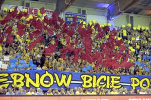 27.04.2016 Kielce. Mecz Ligi Mistrzów Vive Tauron Kielce - SG Flensburg Handewitt. Kibice. / Jarosław Kubalski / Radio Kielce