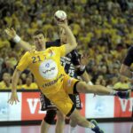 27.04.2016 Kielce. Mecz Ligi Mistrzów Vive Tauron Kielce - SG Flensburg Handewitt. Denis Buntić. / Jarosław Kubalski / Radio Kielce