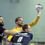 27.04.2016 Kielce. Mecz Ligi Mistrzów Vive Tauron Kielce - SG Flensburg Handewitt. Uros Zorman. / Jarosław Kubalski / Radio Kielce