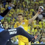 27.04.2016 Kielce. Mecz Ligi Mistrzów Vive Tauron Kielce - SG Flensburg Handewitt. Tobias Reichmann. / Jarosław Kubalski / Radio Kielce