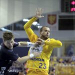 27.04.2016 Kielce. Mecz Ligi Mistrzów Vive Tauron Kielce - SG Flensburg Handewitt. Uros Zorman. / Jarosław Kubalski / Radio Kielce