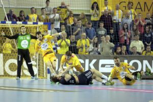 27.04.2016 Kielce. Mecz Ligi Mistrzów Vive Tauron Kielce - SG Flensburg Handewitt. / Jarosław Kubalski / Radio Kielce