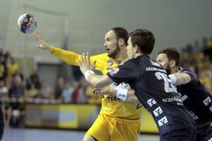 27.04.2016 Kielce. Mecz Ligi Mistrzów Vive Tauron Kielce - SG Flensburg Handewitt. / Jarosław Kubalski / Radio Kielce