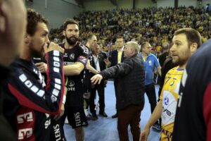 27.04.2016 Kielce. Mecz Ligi Mistrzów Vive Tauron Kielce - SG Flensburg Handewitt. / Jarosław Kubalski / Radio Kielce