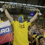 27.04.2016 Kielce. Mecz Ligi Mistrzów Vive Tauron Kielce - SG Flensburg Handewitt. Kibice. / Jarosław Kubalski / Radio Kielce
