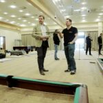 28.04.2016 Kielce. Przygotowania do Międzynarodowego Festiwalu Bilardowego w hotelu Best Western Grand Hotel. / Jarosław Kubalski / Radio Kielce