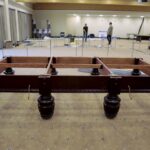 28.04.2016 Kielce. Przygotowania do Międzynarodowego Festiwalu Bilardowego w hotelu Best Western Grand Hotel. / Jarosław Kubalski / Radio Kielce