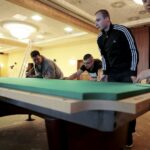 28.04.2016 Kielce. Przygotowania do Międzynarodowego Festiwalu Bilardowego w hotelu Best Western Grand Hotel. / Jarosław Kubalski / Radio Kielce