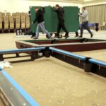 28.04.2016 Kielce. Przygotowania do Międzynarodowego Festiwalu Bilardowego w hotelu Best Western Grand Hotel. / Jarosław Kubalski / Radio Kielce