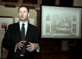 28.04.2016 Kielce. Prezentacja nowego portalu historycznego w Muzeum Narodowym. Towarzyszyła mu wystawa 660 lat miasta Bodzentyna. Wojciech Kalwat, historyk. / Jarosław Kubalski / Radio Kielce