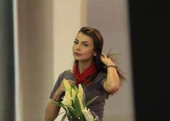 01.04.2016. Hostessy na poznańskich targach Motor Show 2016 / Robert Felczak / Radio Kielce