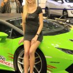 01.04.2016. Hostessy na poznańskich targach Motor Show 2016 / Robert Felczak / Radio Kielce