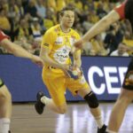 16.04.2016. Vive Tauron Kielce - MMTS Kwidzyn. Tobias Reichmann / Jarosław Kubalski / Radio Kielce