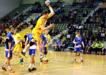 30.3.2016 Kielce. Mecz Vive Tauron Kielce - Gwardia Opole / Wojciech Habdas / Radio Kielce