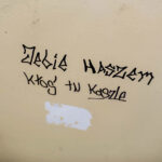 13.4.2016 Kielce. Interwencja Radia Kielce w sprawie wandali niszczących klatki schodowe na KSMie, m.in. w bloku przy Karłowicza 13. / Wojciech Habdas / Radio Kielce