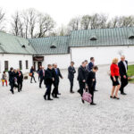 14.4.2016 Kielce. Unijny komisarz ds Polityki Regionalnej Corina Cretu odwiedziła także Ojców Pallotynów na Karczówce. / Wojciech Habdas / Radio Kielce