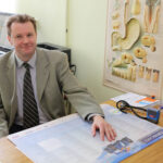 20.4.2016 Włoszczowa. Otwarcie poradni onkologicznej. n/z Andrzej Salata, radiolog i hematolog ze Świętokrzyskiego Centrum Onkologii w Kielcach / Wojciech Habdas / Radio Kielce