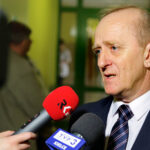 20.4.2016 Włoszczowa. Otwarcie poradni onkologicznej. n/z Jerzy Suliga, Starosta Włoszczowski / Wojciech Habdas / Radio Kielce