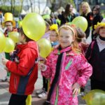 21.04.2016 „Marszem żonkili” rozpoczęła się w województwie świętokrzyskim społeczna kampania „Pola Nadziei”. / Wojciech Habdas / Radio Kielce