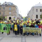 21.04.2016 „Marszem żonkili” rozpoczęła się w województwie świętokrzyskim społeczna kampania „Pola Nadziei”. / Wojciech Habdas / Radio Kielce