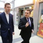 21.04.2016. Wizyta prezesa PSL Władysława Kosiniaka-Kamysza w Starachowicach / Wojciech Habdas / Radio Kielce