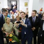 21.04.2016. Wizyta prezesa PSL Władysława Kosiniaka-Kamysza w Starachowicach / Wojciech Habdas / Radio Kielce