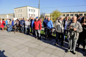 21.4.2016 Skarżysko-Kamienna. Wyścig Szlakiem Walk Majora “Hubala” / Wojciech Habdas / Radio Kielce