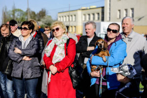 21.4.2016 Skarżysko-Kamienna. Wyścig Szlakiem Walk Majora “Hubala” / Wojciech Habdas / Radio Kielce