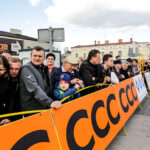 22.4.2016 Tomaszów Mazowiecki. Eryk Latoń z ekipy CCC Sprandi Polkowice został nowym liderem XI Międzynarodowego Wyścigu Kolarskiego "Szlakiem walk majora Hubala". / Wojciech Habdas / Radio Kielce