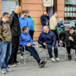 22.4.2016 Tomaszów Mazowiecki. Eryk Latoń z ekipy CCC Sprandi Polkowice został nowym liderem XI Międzynarodowego Wyścigu Kolarskiego "Szlakiem walk majora Hubala". / Wojciech Habdas / Radio Kielce