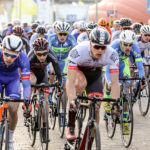 22.4.2016 Tomaszów Mazowiecki. Eryk Latoń z ekipy CCC Sprandi Polkowice został nowym liderem XI Międzynarodowego Wyścigu Kolarskiego "Szlakiem walk majora Hubala". / Wojciech Habdas / Radio Kielce