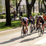 22.4.2016 Tomaszów Mazowiecki. Eryk Latoń z ekipy CCC Sprandi Polkowice został nowym liderem XI Międzynarodowego Wyścigu Kolarskiego "Szlakiem walk majora Hubala". / Wojciech Habdas / Radio Kielce