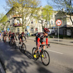 22.4.2016 Tomaszów Mazowiecki. Eryk Latoń z ekipy CCC Sprandi Polkowice został nowym liderem XI Międzynarodowego Wyścigu Kolarskiego "Szlakiem walk majora Hubala". / Wojciech Habdas / Radio Kielce