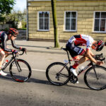 22.4.2016 Tomaszów Mazowiecki. Eryk Latoń z ekipy CCC Sprandi Polkowice został nowym liderem XI Międzynarodowego Wyścigu Kolarskiego "Szlakiem walk majora Hubala". / Wojciech Habdas / Radio Kielce