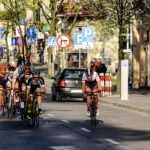 22.4.2016 Tomaszów Mazowiecki. Eryk Latoń z ekipy CCC Sprandi Polkowice został nowym liderem XI Międzynarodowego Wyścigu Kolarskiego "Szlakiem walk majora Hubala". / Wojciech Habdas / Radio Kielce