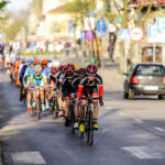 22.4.2016 Tomaszów Mazowiecki. Eryk Latoń z ekipy CCC Sprandi Polkowice został nowym liderem XI Międzynarodowego Wyścigu Kolarskiego "Szlakiem walk majora Hubala". / Wojciech Habdas / Radio Kielce