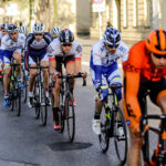 22.4.2016 Tomaszów Mazowiecki. Eryk Latoń z ekipy CCC Sprandi Polkowice został nowym liderem XI Międzynarodowego Wyścigu Kolarskiego "Szlakiem walk majora Hubala". / Wojciech Habdas / Radio Kielce