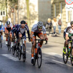 22.4.2016 Tomaszów Mazowiecki. Eryk Latoń z ekipy CCC Sprandi Polkowice został nowym liderem XI Międzynarodowego Wyścigu Kolarskiego "Szlakiem walk majora Hubala". / Wojciech Habdas / Radio Kielce