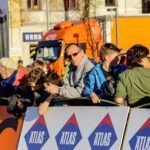 22.4.2016 Tomaszów Mazowiecki. Eryk Latoń z ekipy CCC Sprandi Polkowice został nowym liderem XI Międzynarodowego Wyścigu Kolarskiego "Szlakiem walk majora Hubala". / Wojciech Habdas / Radio Kielce