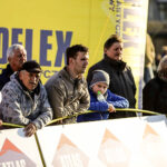 22.4.2016 Tomaszów Mazowiecki. Eryk Latoń z ekipy CCC Sprandi Polkowice został nowym liderem XI Międzynarodowego Wyścigu Kolarskiego "Szlakiem walk majora Hubala". / Wojciech Habdas / Radio Kielce