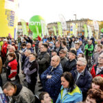 22.4.2016 Tomaszów Mazowiecki. Eryk Latoń z ekipy CCC Sprandi Polkowice został nowym liderem XI Międzynarodowego Wyścigu Kolarskiego "Szlakiem walk majora Hubala". / Wojciech Habdas / Radio Kielce
