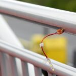 26.04.2016 Zniszczona kładka dla rowerzystów w Sielpi / Wojciech Habdas / Radio Kielce