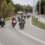 24.4.2016 Sielpia. Wyścig Szlakiem Walk Majora Hubala - dzień czwarty. / Krzysztof Żołądek / Radio Kielce