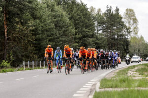 24.4.2016 Wincentów. Wyścig Szlakiem Walk Majora Hubala - dzień czwarty. / Wojciech Habdas / Radio Kielce