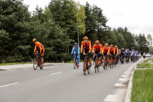 24.4.2016 Wincentów. Wyścig Szlakiem Walk Majora Hubala - dzień czwarty. / Wojciech Habdas / Radio Kielce