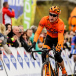 24.4.2016 Końskie. Wyścig Szlakiem Walk Majora Hubala - dzień czwarty. Finał wyścigu. / Krzysztof Żołądek / Radio Kielce