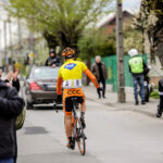24.4.2016 Końskie. Wyścig Szlakiem Walk Majora Hubala - dzień czwarty. Finał wyścigu. / Krzysztof Żołądek / Radio Kielce